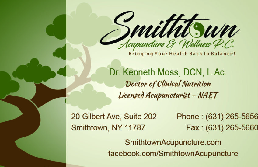 Smithtown Acupuncture & Wellness Business Card