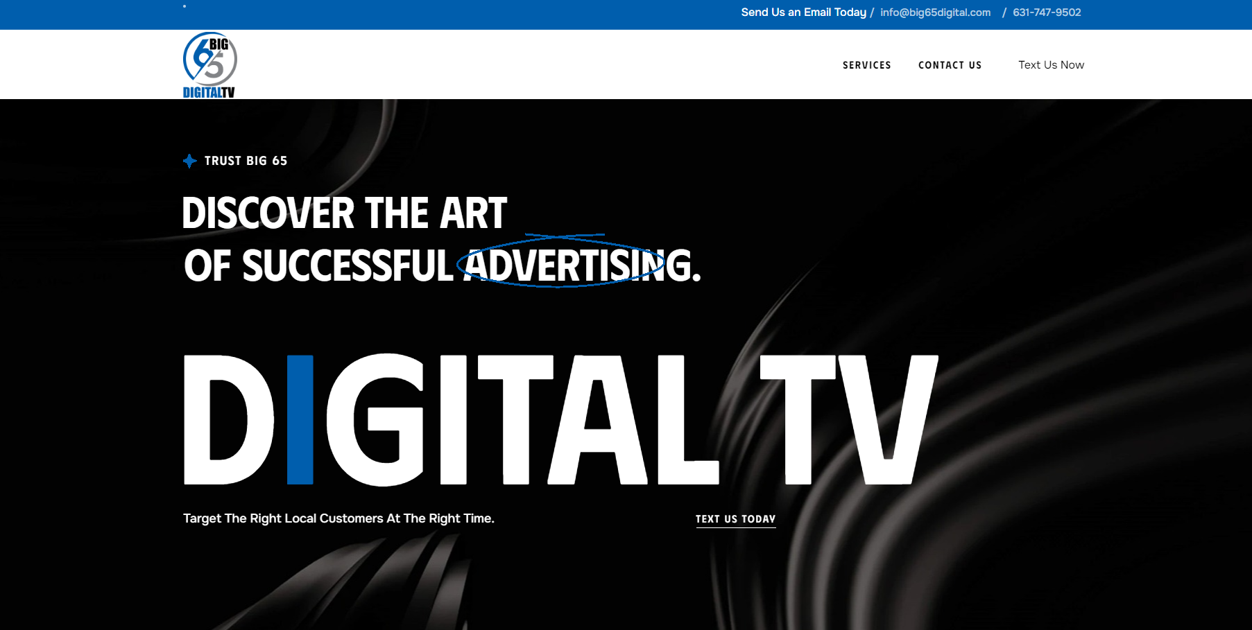 Big 65 Digital TV Media