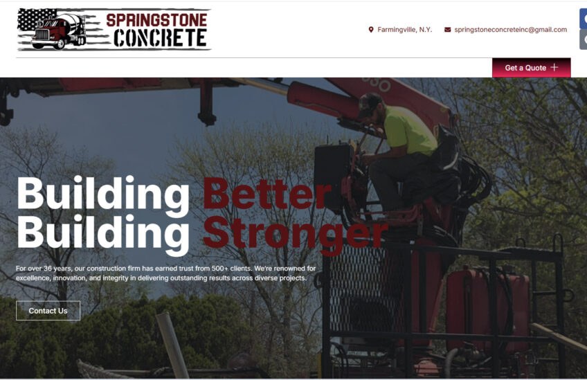 Springstone-Concrete-Website