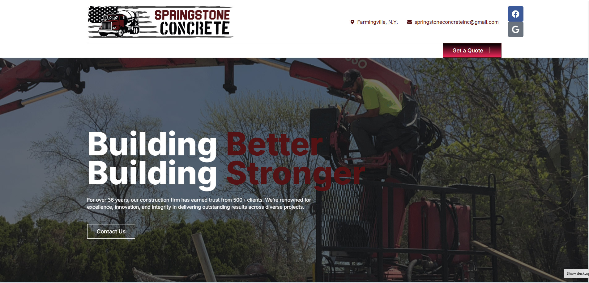 Springstone Concrete